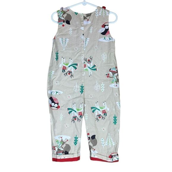 Lil Cactus Holiday Fox Owl and Deer Christmas / Winter Romper Size 2T 📦 - Picture 2 of 8